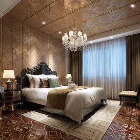 3d66 Bed room  B0113-post-modern-style  download  free  3dsmax