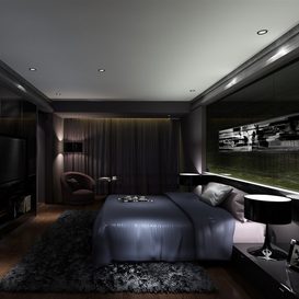 Bed room B049-post-modern-style Maxbrute Furniture Visualization