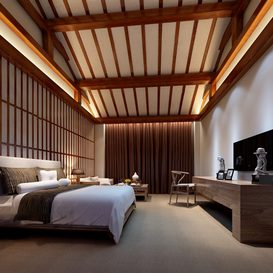 3d66 Bed room  C028-chinese-style  download  free  3dsmax