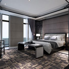 3d66 Bed room  C029-chinese-style  download  free  3dsmax