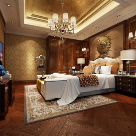 3d66 Bed room  D005-european-style  download  free  3dsmax