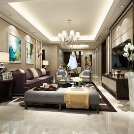 3d66 Living room  B060-Postmodern-style  download  free 3d model