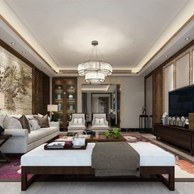 3d66 Living room  C010-chinese-style  download  free 3d model