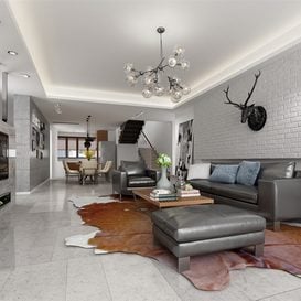 3d66 Living room  M005-other-style  download  free 3d model