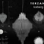 Terzani Iceberg Ceiling light  Đèn trần 399