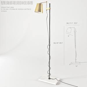 Floor lamp 3dskymodel -Download 3dmodel- Free 3d Models   203