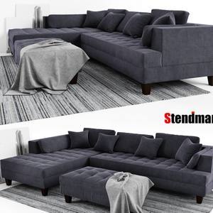 STENDMAR  Set S168LDG sofa 3dmodel  651