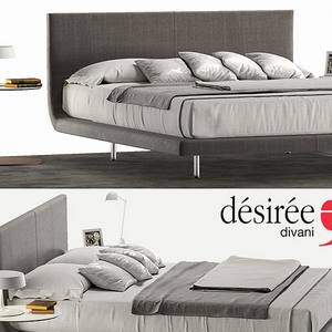 Desiree Tuliss2 Bed 3dskymodel -Download 3dmodel- Free 3d Models   558