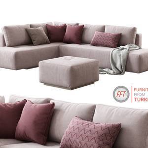 FFT Mansfield Corner sofa 3dmodel  665