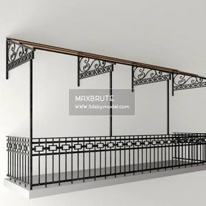 balcony ban công  Download -3d Model - Free 3dmodels-  Maxbrute  20