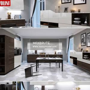 Kitchen Tủ bếp - Download 3d Model - Free 3dmodels  Maxbrute 90