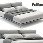 poliform park  bed  giường 195