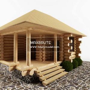 house model mô hình nhà  Download -3d Model - Free 3dmodels-  Maxbrute  4