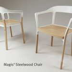 magis_steel wood Chair 3dmodel  ghế 3