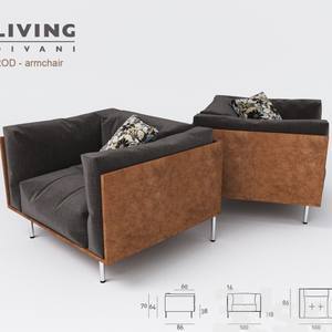 ROD armchair sofa 3dmodel  84