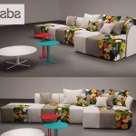 Saba Pixel sofa 3dmodel  87