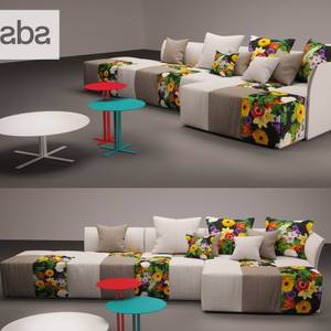 Saba Pixel sofa 3dmodel  87