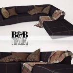 B&B italia bend sofa 3dmodel  99
