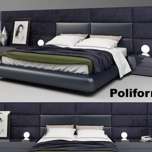 poliform dream  bed 3dskymodel -Download 3dmodel- Free 3d Models   238
