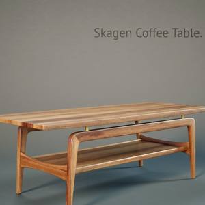 Skagen coffee table 3dmodel download free 11