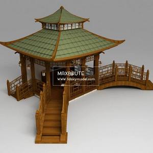 house  china nhà trung quốc  Download -3d Model - Free 3dmodels-  Maxbrute  8