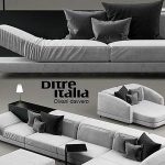 Ditre italya sofa sofa 3dmodel  119