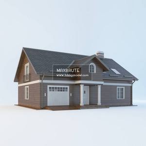 Cottage Nhà tranh  Download -3d Model - Free 3dmodels-  Maxbrute  10