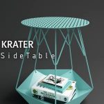 table KRATER Side   by Levantin Design 3dmodel 79