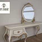 Turri Baroque TC153L Table & chair 68