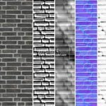 Brick 3dskymodel -Download Texture Map- Free Mapping  stt1}