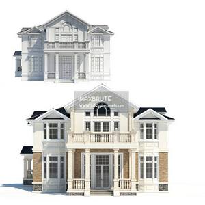 House nhà ở  Download -3d Model - Free 3dmodels-  Maxbrute  40