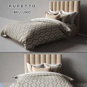 Pufetto Belluno Bed 3dskymodel -Download 3dmodel- Free 3d Models   270