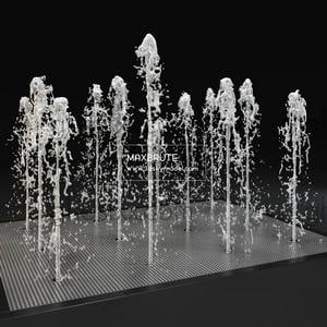 Fountain-water  Đài phun nước  Download -3d Model - Free 3dmodels-  Maxbrute  43