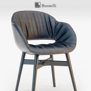 Busnelli charme chair wood dark Chair 3dskymodel -Download 3dmodel- Free 3d Models   191