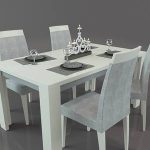 Perfecta Diamond Ivory   StatuS Table & chair 88