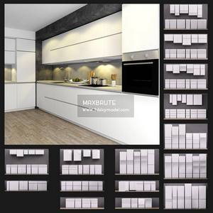 Kitchen Tủ bếp - Download 3d Model - Free 3dmodels  Maxbrute 25