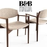 B&B Italia Emy Chair 3dskymodel -Download 3dmodel- Free 3d Models   212