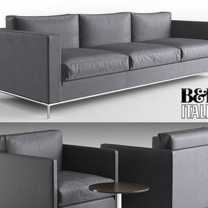 b&b italia george sofa 3dmodel  224