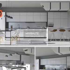 Kitchen Tủ bếp - Download 3d Model - Free 3dmodels  Maxbrute 28