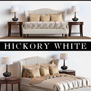 Hickoty white bed 3dskymodel -Download 3dmodel- Free 3d Models   298