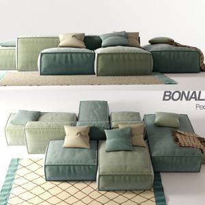 Bonaldo Peanut P sofa 3dmodel  239