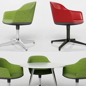 Vitra | Softshell  chair 3dmodel 3dskymodel -Download 3dmodel- Free 3d Models   329