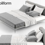 Poliform PARK  bed  giường 316