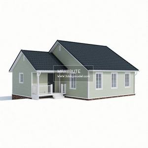 Dom house 90m2 Nhà chung cư 90m2  Download -3d Model - Free 3dmodels-  Maxbrute  52