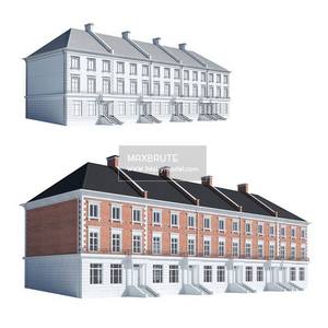 House nhà ở  Download -3d Model - Free 3dmodels-  Maxbrute  55