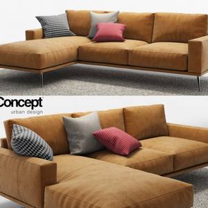 Boconcept Carlton sofa 3dmodel  337