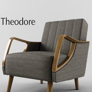 Theodore Armchair 3dskymodel -Download 3dmodel- Free 3d Models   426