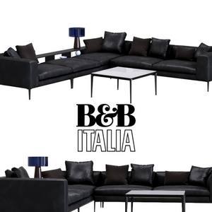B&B italya  michel sofa 3dmodel  372