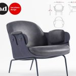 BD Barcelona Design LOW LOUNGER Armchair   437