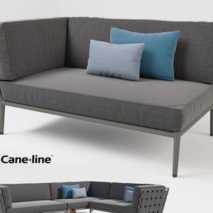 Cane line Conic 2 seats sofa 3dmodel  399